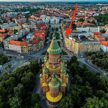 Ultracentral Apt With City Center View - Smart Tv - Ac Timisoara Ngoại thất bức ảnh